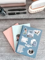 Notizbuch für ein Bookjournal